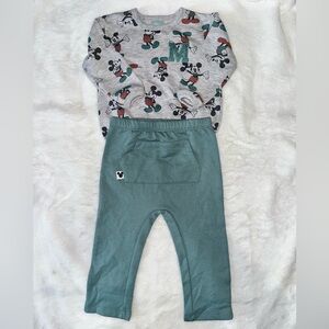 BNWT Disney Mickey Cotton Blend Sweat Set
